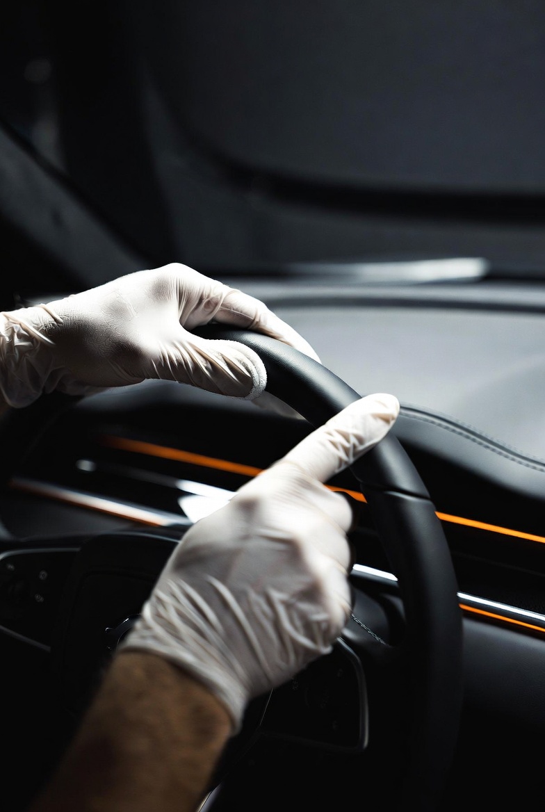 Luxury Mercedes-Benz S-Class cream leather interior detailed by Luster Interiors in Bowie Maryland